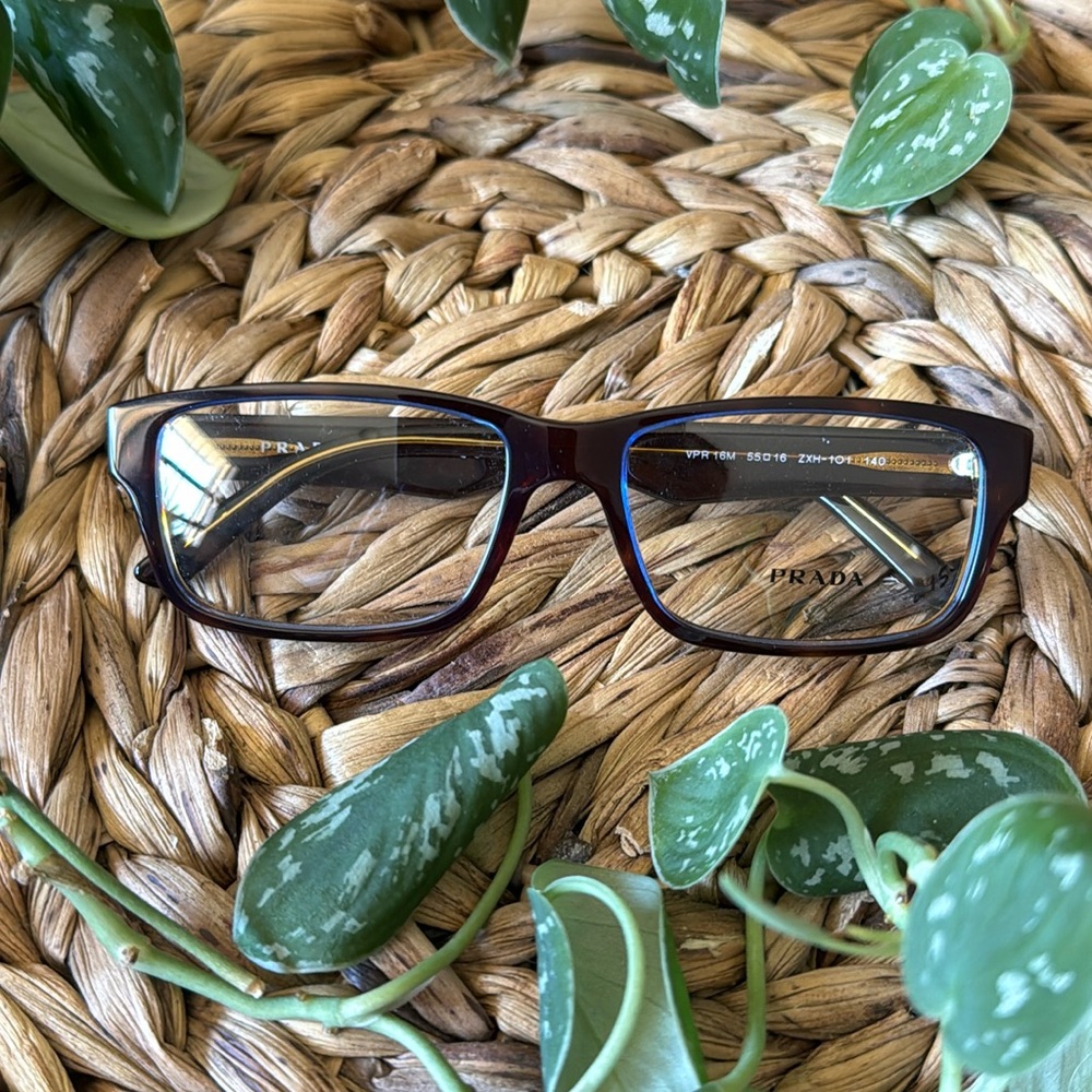Prada Men’s Eyeglasses Brand New Model VPR 16M Made In Italy